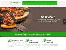 Tablet Screenshot of airwave.com.sg